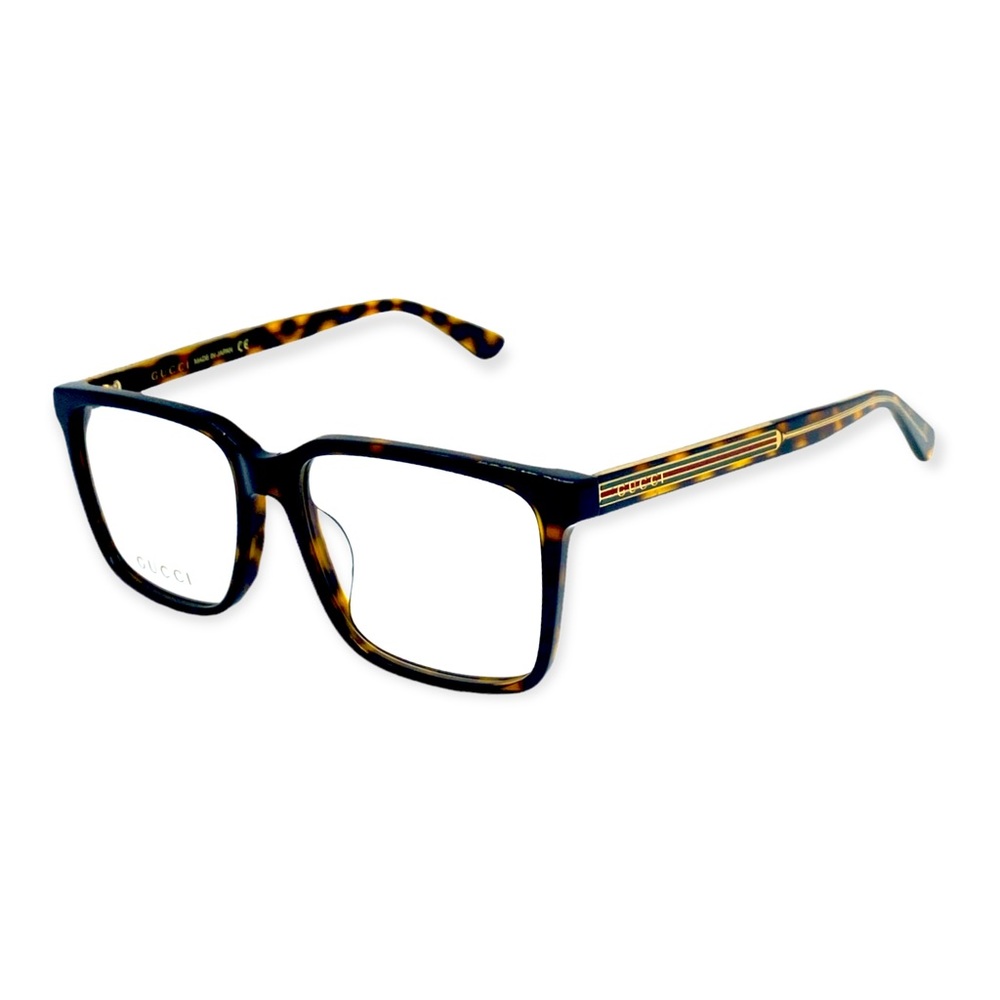 Gucci eyeglasses man-woman .Havana 55